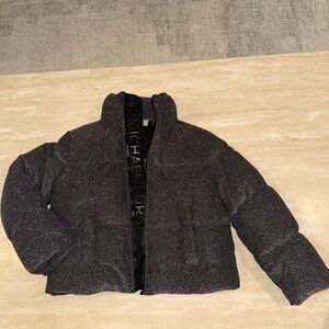 Michael Kors Glitter Puffer Jacket